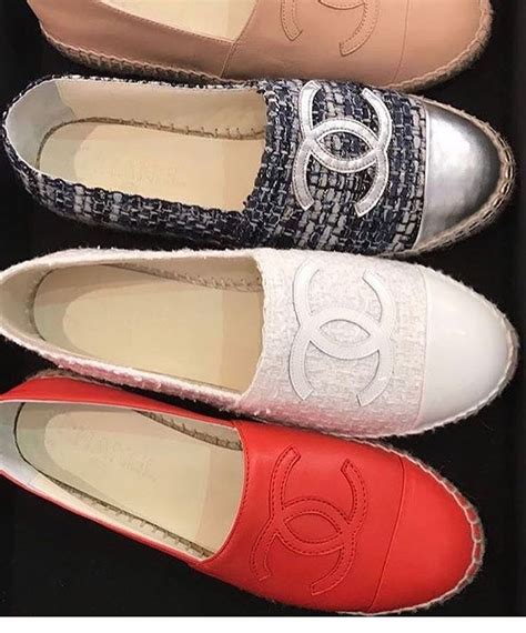 espadrillas chanel basse|Chanel espadrilles second hand.